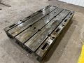 48" X 92" X 12" T-SLOTTED LAYOUT RISER TABLE / FLOOR PLATE: STOCK #19754