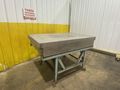 36" X 60" X 10" THICK GRAY TWO LEDGE GRANITE SURFACE PLATE WITH STAND: STOCK #17081