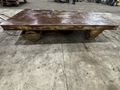 20,000 LBS (10 TON) x 120" x 60" STEEL WITH HARD TIRE TRANSFER CART CAR:  STOCK #23236
