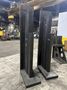 20" W X 36" X 100" HIGH PAIR OF 2 STEEL ANGLE PLATES: STOCK #22222