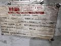 40" X 12,000 LBS X .110" ROWE COIL REEL, CAR, & STRAIGHTENER FEED LINE: STOCK #21627