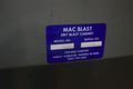 MAC BLAST CABINET: STOCK #75901