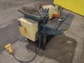 8" X 8" X 1/8" AMADA MODEL #CSW-220 DUAL HEAD CORNER NOTCHER & COPER: STOCK #10339