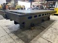 6' X 14'6" HEAVY DUTY T-SLOTTED LAYOUT TABLE ON RAISED BASE: STOCK #21788