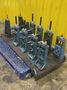 4 STAND X 1.5" X 11" YODER ROLLFORMER STANDS ON 6 STAND RAFTED BASE: STOCK #16781
