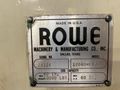 10,000 LBS. X 40" X .110" ROWE SERVO CONVENTIONAL COIL FEED LINE FOR METAL STAMPING