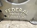 60 TON FEDERAL MODEL #55 OBI FLYWHEEL STAMPING PRESS 6" STROKE: STOCK #23255