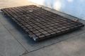 144" X 72" X 3" SOLID STEEL T SLOTTED PLATE: STOCK #73343