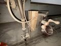 144" GOURAN / LINDE SEAM WELDER WITH MILLER INVISION #456P POWER SUPPLY: STOCK #22514