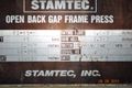 49 Ton Stamtec Gap Press