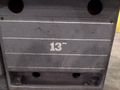13" X 50" CLAUSING COLCHESTER MODEL #13 ENGINE LATHE 1.65" HOLE: STOCK #23357