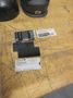 Jackson Auto Darkening Welding Helmet with (3) Older Fixed Shade Helmets and Bin of Tinted and Clear Glass Filler Plates- Auction Item