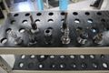 CT40 Taper Tool Rack Cart (Portable) (4) Shelves - 140 Tool Holder Stations with Assorted CT40 Taper Tool Holders- Auction Item