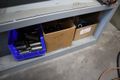 Heavy Duty Steel Shelving with Contents of Guide Pins Bushings and Metal Material- Auction Item