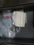 Metal Work Desk with Drawers w Sliding Door and Contents w Light- Auction Item
