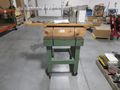 Balance Beam Testing Device, **Shop Made**, On Rolling Wood Cart with Weights and Conversion Charts- Auction Item