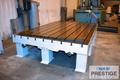 108" x 168" x 36"  T-Slotted Work Table, (Floor Plate) 9 T-Slots, Cast Iron, #31935