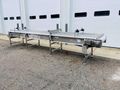 KleenLine 14.5ft Dual Belt Stainless Steel Flat Conveyor