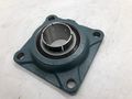 (4) 2-3/16" DODGE 4 BOLT FLANGE BALL BEARING WITH COLLAR LOCKING: STOCK 18532