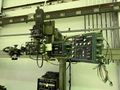 20' RANSOME RAIL MOUNTED WELDING MANIPULATOR WITH LINCOLN WELDERS: STOCK #17950