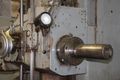 5" LUCAS MODEL 542B120 HORIZONTAL TABLE TYPE BORING MILL: STOCK # 62644