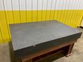 6' X 4' X 8.5" BLACK GRANITE PRECISION LAYOUT SURFACE PLATE WITH STAND: STOCK 16236