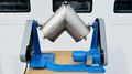 Patterson-Kelley “P-K” V-Blender Model: 8-Quart Table Top S.S. Twin Shell Liquids-Solids Blender
