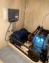 10,000 lbs. x 24" Wide Mecon Model# 100CCS24 Coil Cradle Straightener For Sale, Year 1992