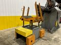 30,000 LB X 60" SESCO MODEL #55-523 MOTORIZED COIL REEL UNCOILER W/ COIL CAR: STOCK #21952
