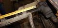 USED TISHKEN 350 LB. MANUAL UNCOILER MODEL LR6, Stock# 10886