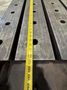 24' X 4' HEAVY DUTY T-SLOTTED PLANER MILL TABLE / FLOOR PLATE: STOCK #23014