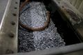 3 CUBIC FT RAMPE VIBRATORY FINISHER: STOCK #75959