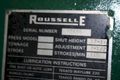 60 TON ROUSSELLE OBI FLYWHEEL PRESS: STOCK #75482