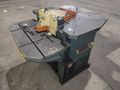 8" X 8" X 1/8" AMADA MODEL #CSW-220 DUAL HEAD CORNER NOTCHER & COPER: STOCK #10339