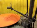 3,500 LB X 40" DYNAMIC FEEDS MODEL #PH-1000 MOTORIZED PALLET TYPE HORIZONTAL COIL REEL DECOILER: