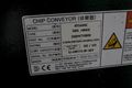 9" X 48" SHINJIN MT TECH INCLINDED CHIP CONVEYOR: STOCK #75472