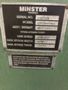 10000 LB X 14" MINSTER SERVO FEEDLINE
