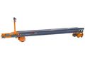 64 FT X 35" ROACH MODEL #TL2 TRUCKLOADER TWO-STAGE POWERED TELESCOPING ROLLER CONVEYOR: YOBRO #2