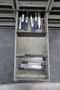 Multi-Drawer Cabinet (16) with Contents: Carbide End Mills, HSS Drills and More- Auction Item