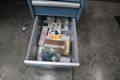 Lista Cabinet Base Work Bench, Maple Top, 9 Drawers - Contents: Assorted Milling Cutters - Some Carbide- Auction Item