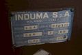 4HP INDUMA MODEL #4SA RAM TYPE VERTICAL MILL: STOCK #73329