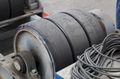 90/135 TON JOE FULLER TANK TURNING ROLLS: STOCK #72257