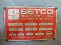 3 HP SETCO INDUSTRIES MODE #SPL DUST COLLECTOR CABINET: STOCK 13311