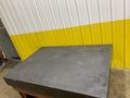 6' X 4' X 8.5" BLACK GRANITE PRECISION LAYOUT SURFACE PLATE WITH STAND: STOCK 16236