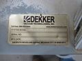 Dekker Vacuum Technologies Duravane Vacuum Pump Model RML010T1-01-AS, Rotary Vane Pump with Tank - Single Phase