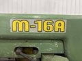 16" x 16" HYD-MECH MODEL #M-16A FULLY AUTOMATIC HORIZONTAL BANDSAW WITH POWER MITRE SWIVEL: STOC