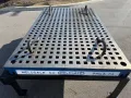 WELDSALE 5’ x 8’ Welding Table Platen Acorn Type USA #8146