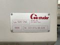 Studer S20 CNC Plain Cylindrical Grinder with Combination Plain/Angle Wheel Head.