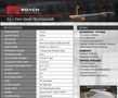 64 FT X 35" ROACH MODEL #TL2 TRUCKLOADER TWO-STAGE POWERED TELESCOPING ROLLER CONVEYOR: YOBRO #2