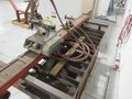 Oxy/Acetylene Torch Track Cutting Table with Victor VCM 200 Motor Unit and Adjustable Torch, Track, and Material Catch Drawers- Auction Item